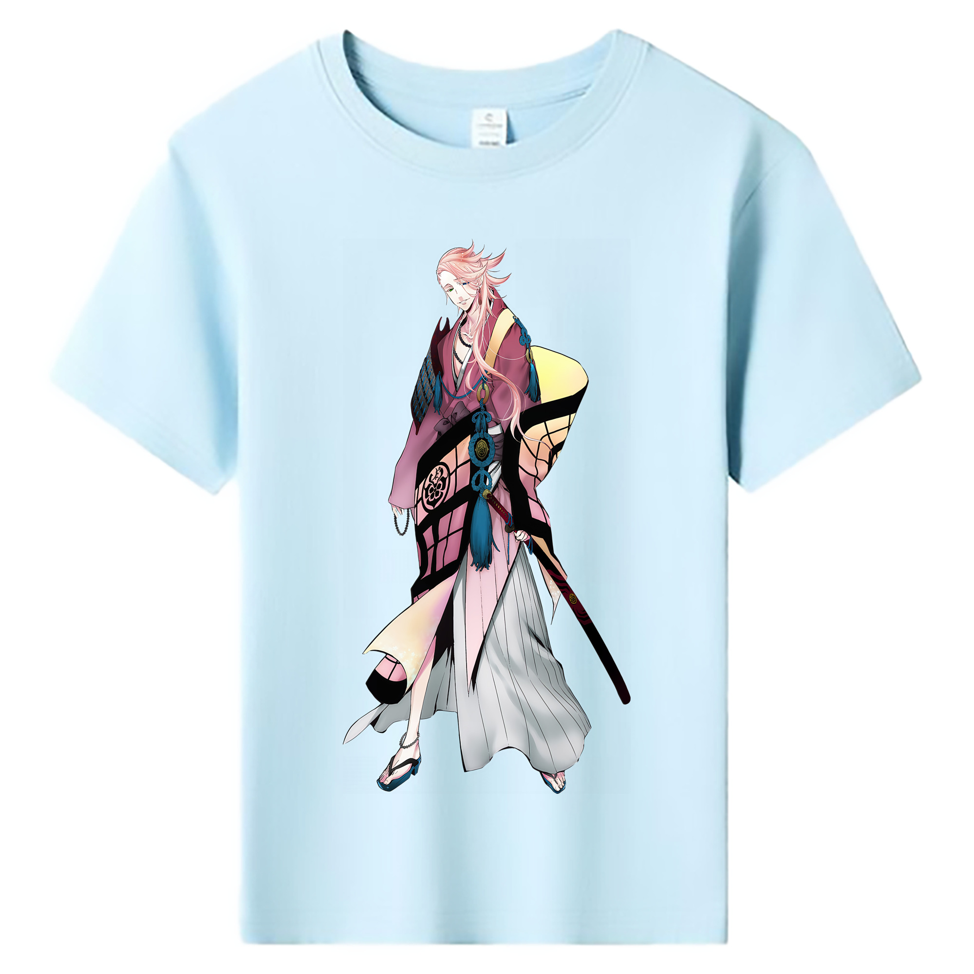 （画像用） 刀剣乱舞 Touken Ranbu 綿100％キッズTシャツ（フロントプリント）